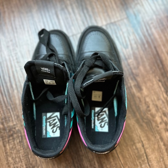 New in Box • Vans • Retro Lowland CC • Black + Multi • Size 7 - Picture 4 of 10